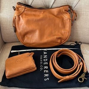 Wanderers Santorini cross body bag and wallet